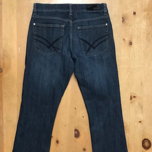 William Rast Men’s Boot Cut Jeans – Size 31x30, Dark Wash Denim (Style 008737) - Picture 8 of 8
